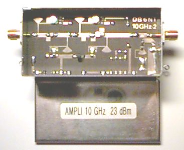 Ampli 10 GHz 200mW