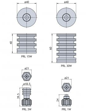 Charges coaxiales PROCOM