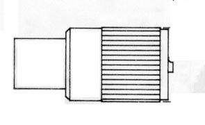 Connecteur UHF m�le 11mm