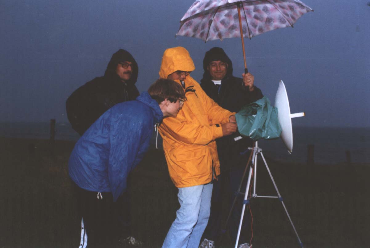 Du Rain Scatter en 10 GHz et sous la pluie...